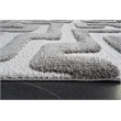 Luna Meara Gray and Ivory Recycled Polyester Area Rug