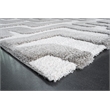 Luna Meara Gray and Ivory Recycled Polyester Area Rug