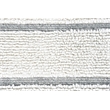Indie Alana Ivory and Natural Wool High - Low Area Rug