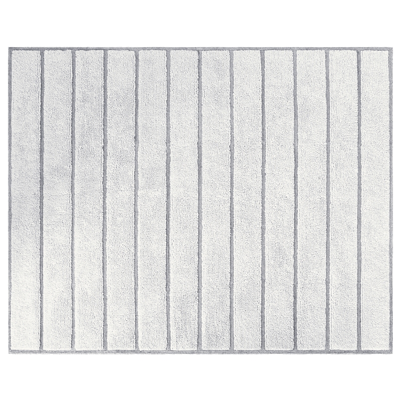 Indie Alana Ivory and Natural Wool High - Low Area Rug