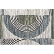 Essentials Archer Green Blue Charcoal Ivory and Gray Polyester Area Rug