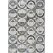 Essentials Archer Green Blue Charcoal Ivory and Gray Polyester Area Rug