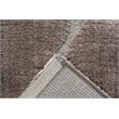 Nube Giraffe Chocolate and Brown Recycled Polyester Area Rug