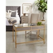 Essentials For Living Traditions Strand 3-Drawer Resin Nightstand in Gray