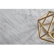 Essentials For Living Traditions Marble Nesting Coffee Table - White/Gold