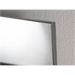Essentials For Living Vivente Noble Plastic Mirror in Gray High Gloss