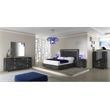Essentials For Living Vivente Noble Plastic Mirror in Gray High Gloss