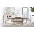 Essentials For Living Traditions Fabric Dining Chair in White in Set of 2