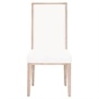 Essentials For Living Traditions Fabric Dining Chair in White in Set of 2