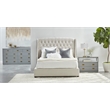 Essentials For Living Traditions Bradley 2-Drawer Wood Nightstand in Gray