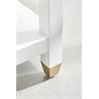 Essentials For Living Traditions Stella 1-Drawer Wood Nightstand in White