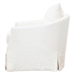 Essentials For Living Stitch & Hand Faye Fabric Club Chair in Cream