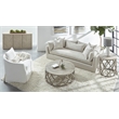 Essentials For Living Stitch & Hand Faye Fabric Club Chair in Cream