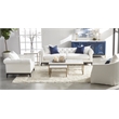 Essentials For Living Stitch & Hand Faye Fabric Club Chair in Cream