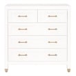 Essentials For Living Traditions Stella 5-Drawer Wood High Chest in White