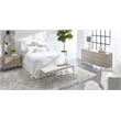 Essentials For Living Stitch & Hand Stewart Wood Queen Bed in White