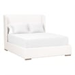 Essentials For Living Stitch & Hand Stewart Wood Cal King Bed in White