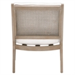 Essentials For Living Stitch & Hand Leone Wood Club Chair in Gray