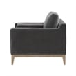 Essentials For Living Stitch & Hand Parker Fabric Sofa Chair in Gray