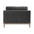 Essentials For Living Stitch & Hand Parker Fabric Sofa Chair in Gray