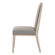 Essentials For Living Traditions Fabric Dining Chair in Gray (Set of 2)