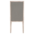 Essentials For Living Traditions Fabric Dining Chair in Gray (Set of 2)