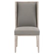 Essentials For Living Traditions Fabric Wing Chair in Gray (Set of 2)