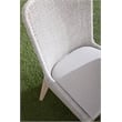 Essentials For Living Woven Fabric Outdoor Dining Chair - Gray (Set of 2)