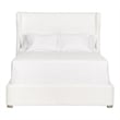 Essentials For Living Stitch & Hand Balboa Fabric King Bed in White