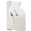 Essentials For Living Stitch & Hand Balboa Fabric King Bed in White