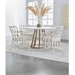 Essentials For Living Traditions Turino Metal Dining Table Base in Gold