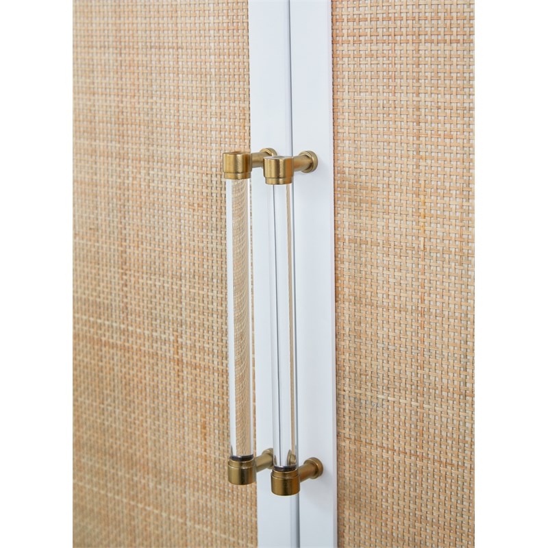 Essentials For Living Traditions Holland Wood Media Sideboard in White