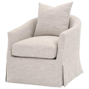 star international furniture stitch & hand faye fabric club chair in gray