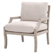 Essentials For Living Stitch & Hand Stratton Fabric Club Chair in Beige
