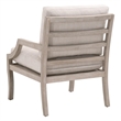Essentials For Living Stitch & Hand Stratton Fabric Club Chair in Beige
