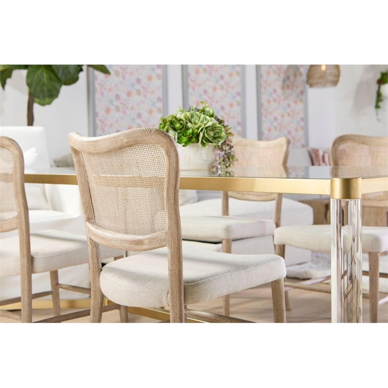 Essentials For Living Stitch & Hand Wood Dining Chair - Gray (Set of 2)