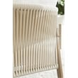 Essentials For Living Bella Antique Harbor Fabric Club Chair in White