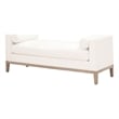 Essentials For Living Stitch & Hand Keaton Fabric Bench in White