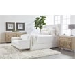 Essentials For Living Stitch & Hand Keaton Fabric Bench in White