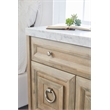 Essentials For Living Traditions Azure Wood Media Chest in Natural Gray