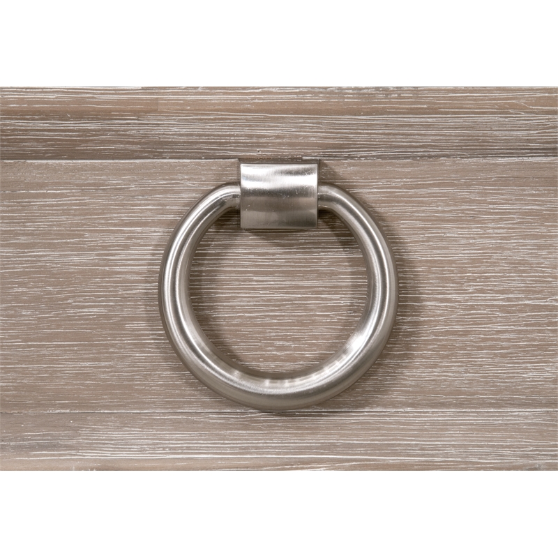 Essentials For Living Traditions Azure Wood 6-Drawer Dresser in Gray