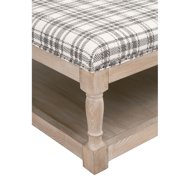 Star International Furniture Essentials Townsend Fabric Coffee Table in