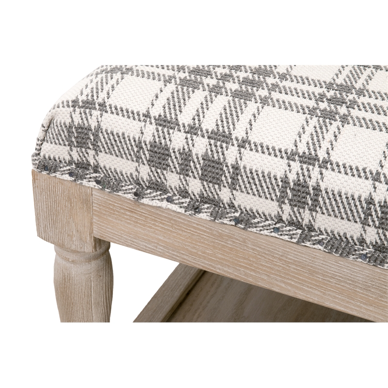 Star International Furniture Essentials Townsend Fabric Coffee Table in