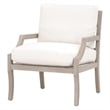 Essentials For Living Stitch & Hand Stratton Fabric Club Chair in White