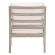 Essentials For Living Stitch & Hand Stratton Fabric Club Chair in White