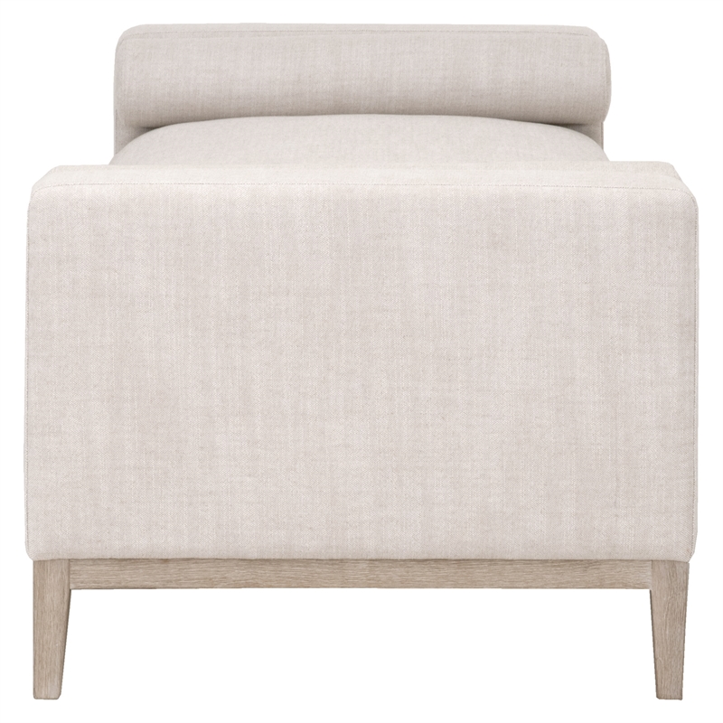 Essentials For Living Stitch & Hand Keaton Fabric Daybed in Bisque Beige