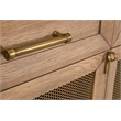 Essentials For Living Traditions Dwell Wood Media Sideboard in Honey Oak