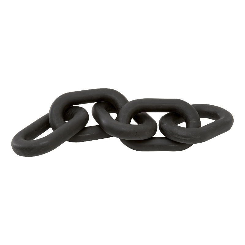 Essentials For Living Bella Antique Cinq Wood Link in Black Wash Pine