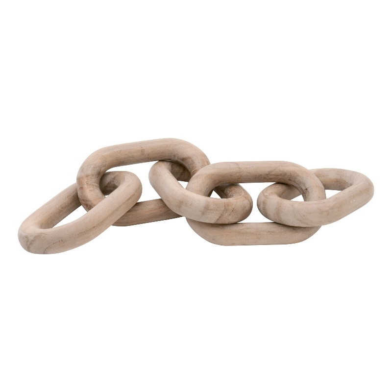 Essentials For Living Bella Antique Cinq Wood Link in Smoke Gray Pine