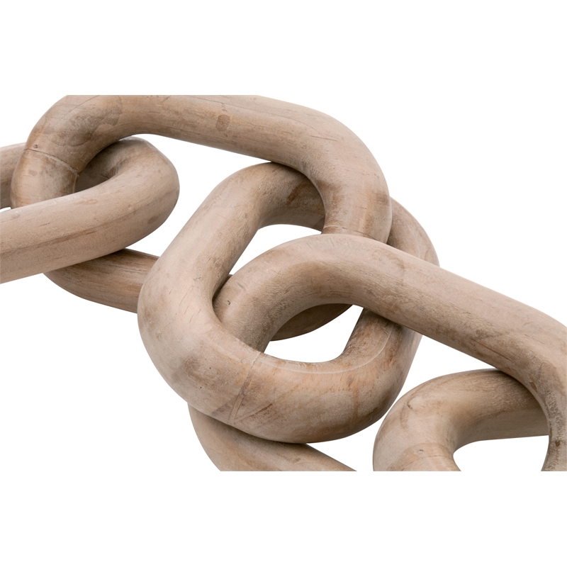 Essentials For Living Bella Antique Cinq Wood Link in Smoke Gray Pine